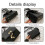 Bolsa feminina de ombro, bolsa da moda, bolsa de couro com capacidade para celular. 3