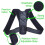 Posture Correction Vest Black L 5