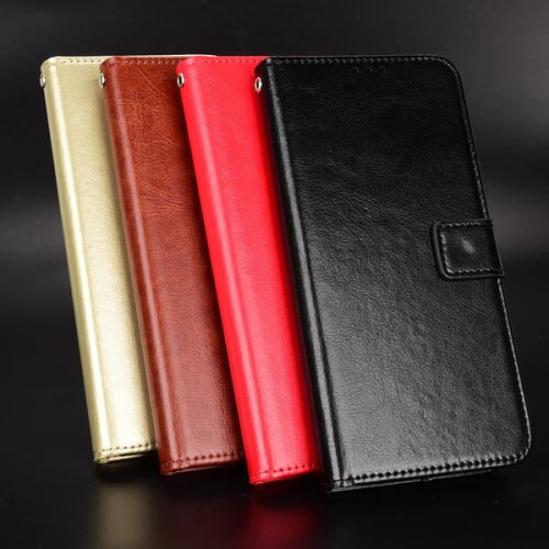 SKALO Nothing CMF Phone 2 Pro PU leather wallet case red 2