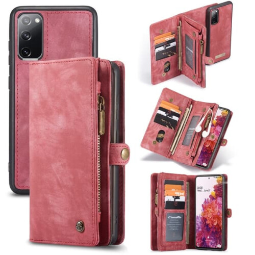 CASEME magnetic case for Samsung Galaxy S20 FE red 1