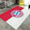 Vintage square rug soft non-slip high absorption 1 pcs 4