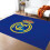 Vintage square rug soft non-slip high absorption 1 pcs 8
