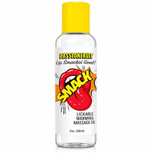 Smack Tarts Lickable Massage Oil – Passion Fruit – 2oz Bottle