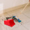 Fără de praf portabilă rezistentă, pătrată, din plastic, pachet de 1 7