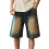 Herre denimshorts behagelige, afslappede, stretch, brune XL 1