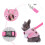 Rabbit Vest Harness and Leash Set Adjustable Soft Suit 6