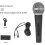 Shure SM58 compatible vocal dynamic microphone with switch 4