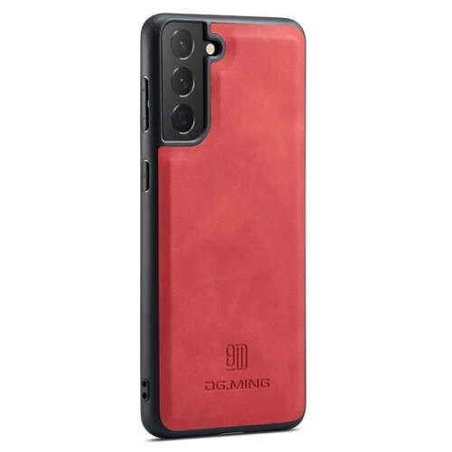 DG.MING Samsung Galaxy S22 case leather red 2