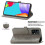 Samsung Galaxy A52/A52s mandala leather case grey 4