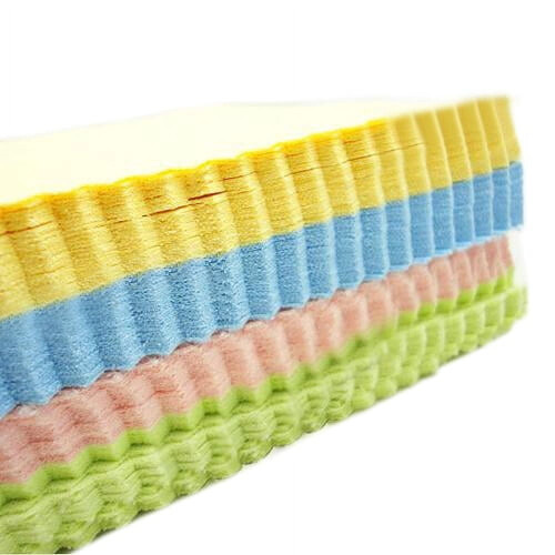 Walbest microfiber cleaning cloths 13x13 cm 100-pack 2
