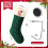 Meias de Natal Verdes Super Macias de 50 cm (20 polegadas) 5