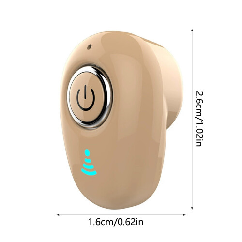 Border headset, trådløse halv-i-øret ørepropper, brune 1