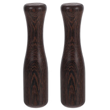 Pilon en bois pour broyer les épices et préparer des cocktails (2 pièces)
