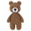 Urso de pelúcia para dormir feito à mão em crochê (1 peça) 1