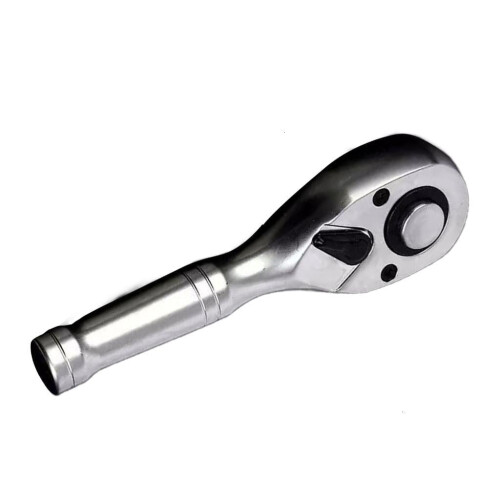 72Tooth Ratchet Wrench Short Handle Compactly Design Precise Torques Control Durability Metal Construction For Tight Space
