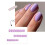 Ycandiee Short Square Press-On Nails Glossy 3