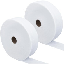 Bandes de coton mélangé blanc Jelly Roll, 2 rouleaux de 6,35 cm x 32,94 m