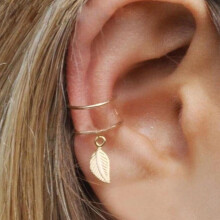 Öronklämmor utan piercing, bekvämt och snyggt, 14-delat set