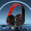 Cuffie wireless pieghevoli over-ear Bluetooth 5.0 con 4