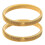 Brazalete elástico dorado (2 unidades) 1