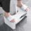 Blue Foldable Squatting Toilet Step Stool 1pc 4