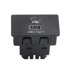 Dual USB CarPlay Interface Module W/ Type-C for F-150 F-250 2016-2020 HC3Z-19A387-B