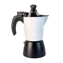 Cafetière Moka portable en aluminium, 3 tasses