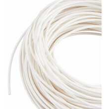 White PVC Foam Welt Cord 3mm 43.7 Yd