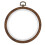 Embroidery Hoop Round Adjustable Imitation-Wood 14 cm 3