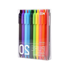 Uttrekkbar gelpenn 0,5 mm spiss 10 eller 20 stk