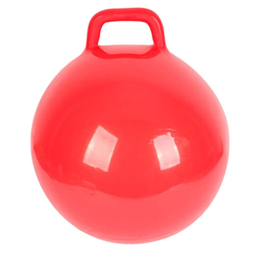 Inflatable Bounce Ball Red PVC Rubber 2 pcs