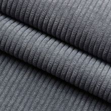 Tissu velours côtelé uni à rayures 1 mètre