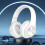 Casque audio supra-auriculaire pliable Bluetooth 5.0 or rose 3