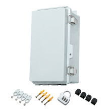 Outdoor Distribution Box Waterproof Cover with Lock for