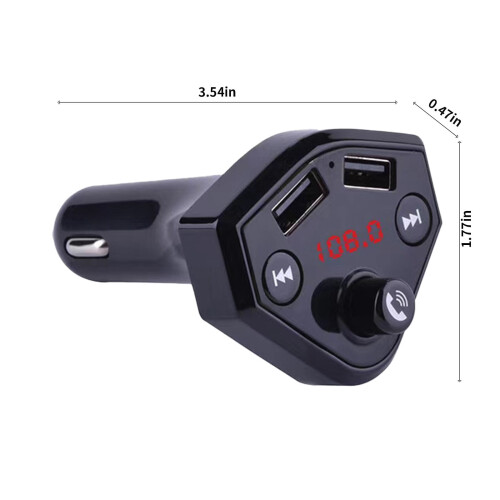 Car MP3 Player with USB Fast Charging and LED Screen 2