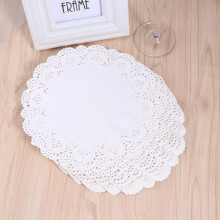 Round White Lace Paper Doilies Tableware Accessories 140 pcs