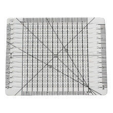 Mini pravítko na prošívané deky Creative Grids Stripology, průhledné akrylové