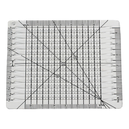 Μίνι Χάρακας Παπλώματος Creative Grids Stripology Διαφανές Ακρυλικό