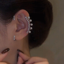 Oorclips zonder piercing, elegant accessoire, 2 stuks