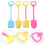 Beach Sand Shovel Durable Plastic 4 Pieces 1