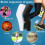 Leg Sleeves Compression Full-Length with Silicone Grip 2 5