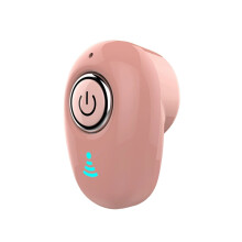 Fones de ouvido sem fio Border semi-intra-auriculares rosa
