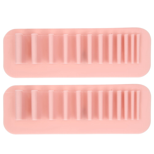 Support mural pour brosses à dents et autres accessoires cosmétiques