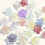 Akryl blomsterperler blandet gradient 500 stk. 1