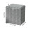 Closet Organizer Boxes Gray with Handles 3