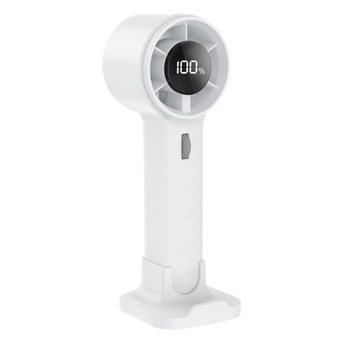 Ventilateur portable rechargeable par USB avec affichage LED 100