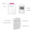 Wireless Driveway Alarm with IR Motion Sensor 1 Receiver 2 2