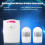 Wireless alarm doorbell with IR receiver and driveway sensor 3