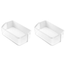 2X DA97-12657A Estante de la Puerta Bandeja de la Cesta Bandeja de la Puerta Reemplazo Izquierdo Estante de la Puerta del Refrigerador