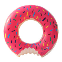 aufblasbarer Donut-Poolschwimmer – sommerliche Wasseraktivität